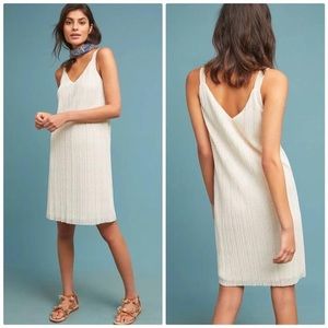 Anthropologie Meadow Rue Prespa Pleated Dress